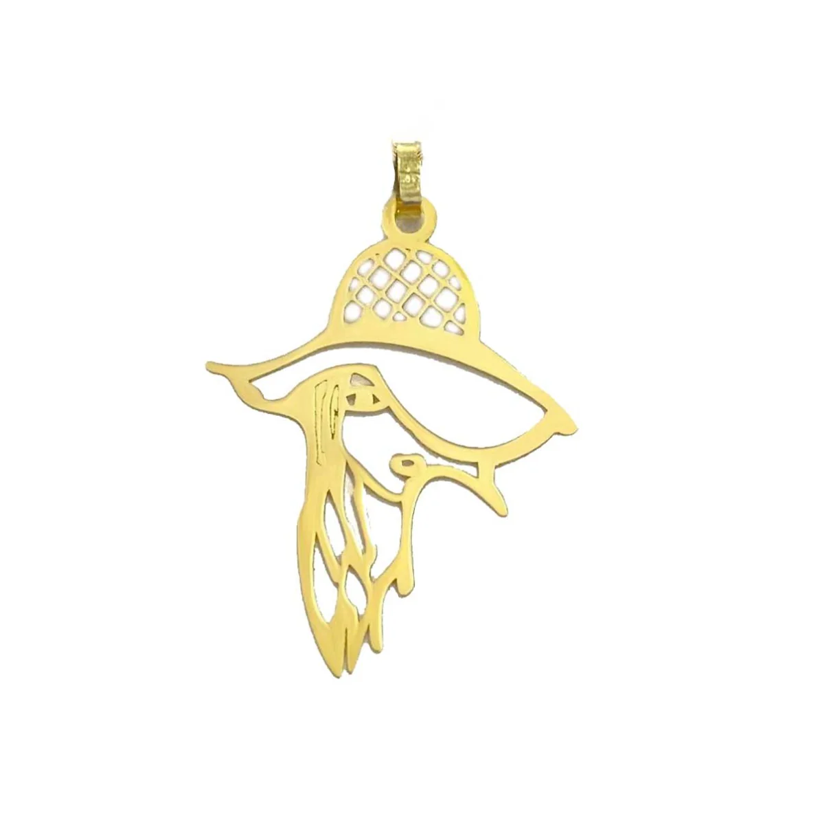 18K Pure Gold Lady Fashion Necklace - Image 2