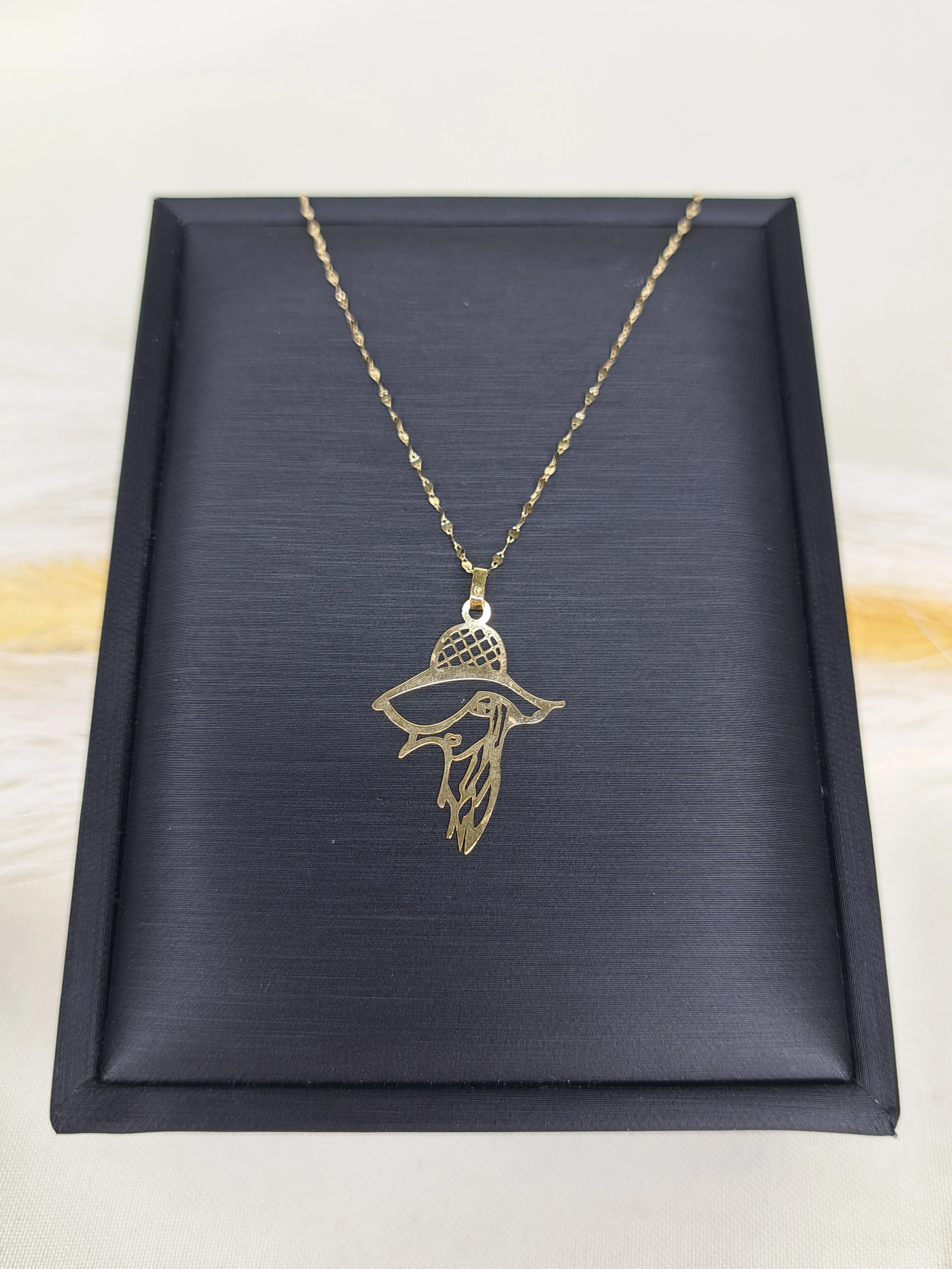 18K Pure Gold Lady Fashion Necklace - Image 4