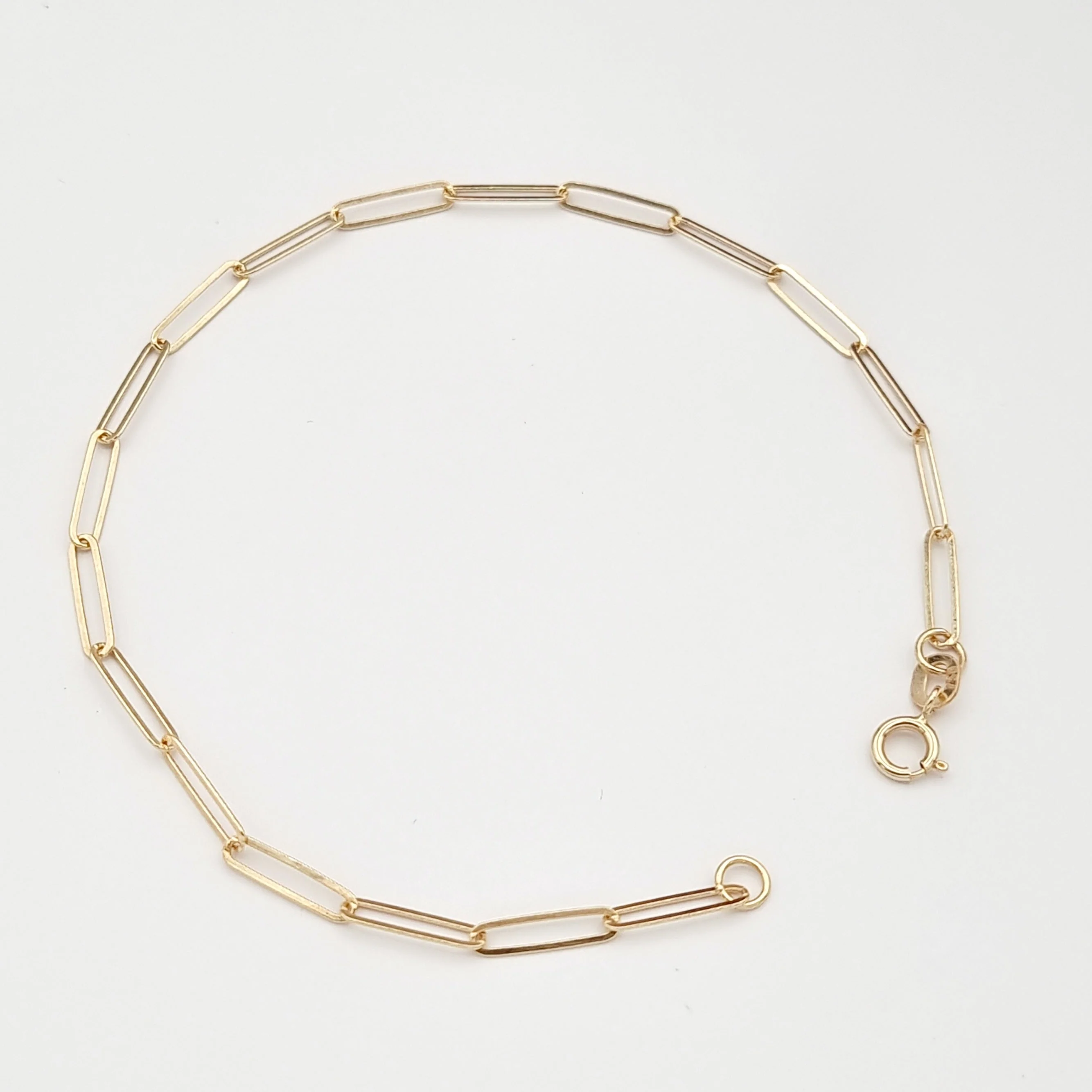 18K Pure Gold Linked Bracelet - Image 5