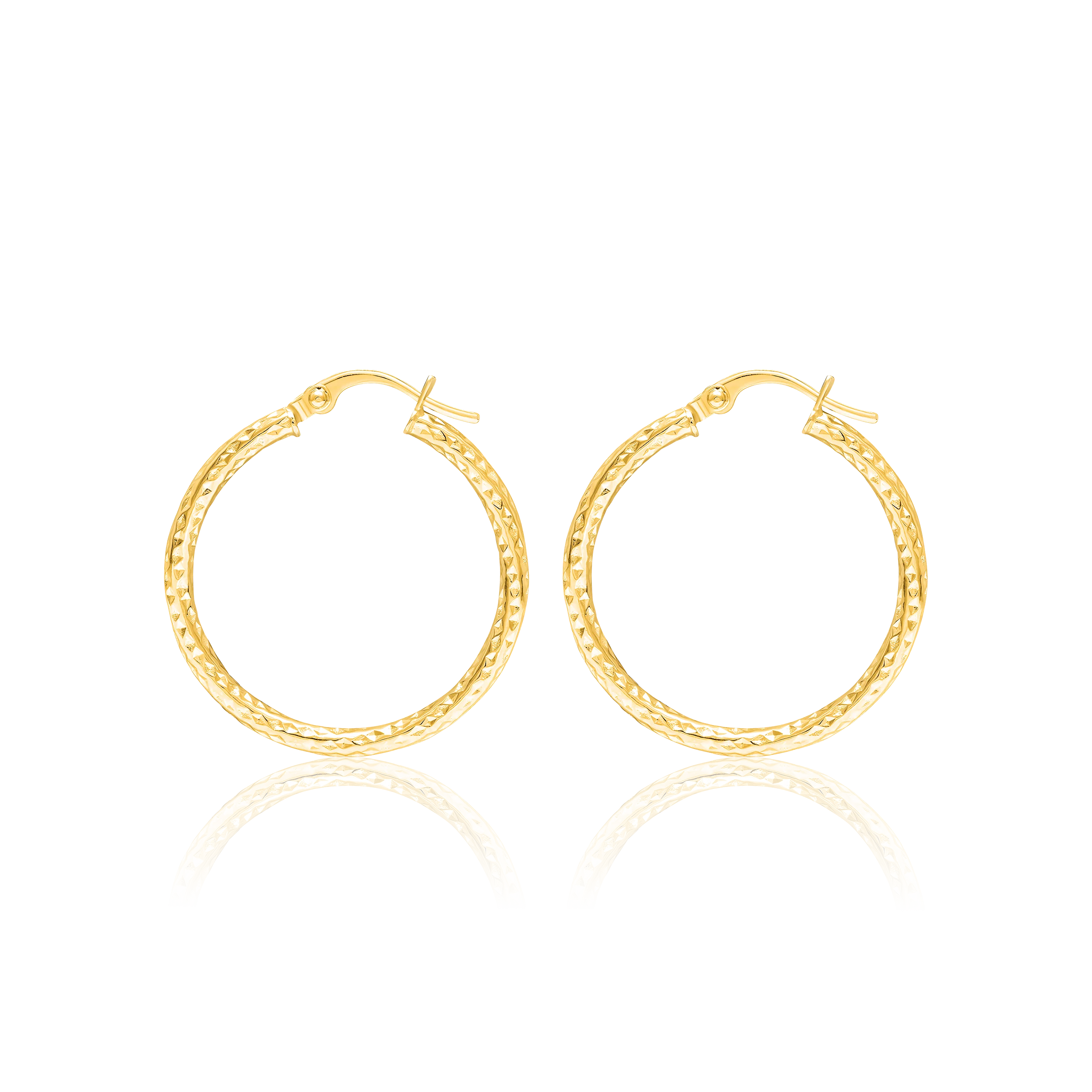 18K Pure Gold Round Jewelry Set Talagold - Image 2