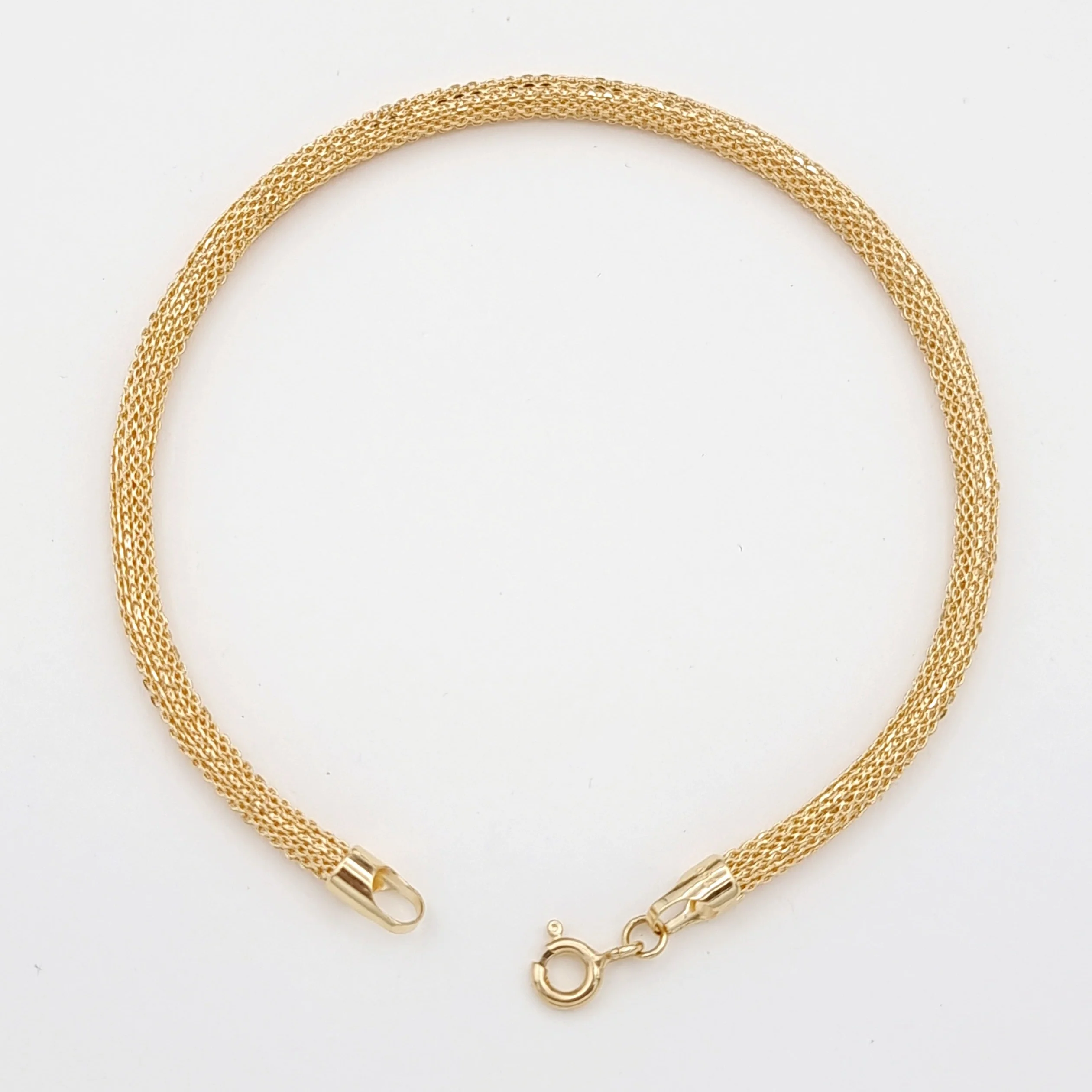 18K Pure Gold Snake Design Bracelet - Image 3