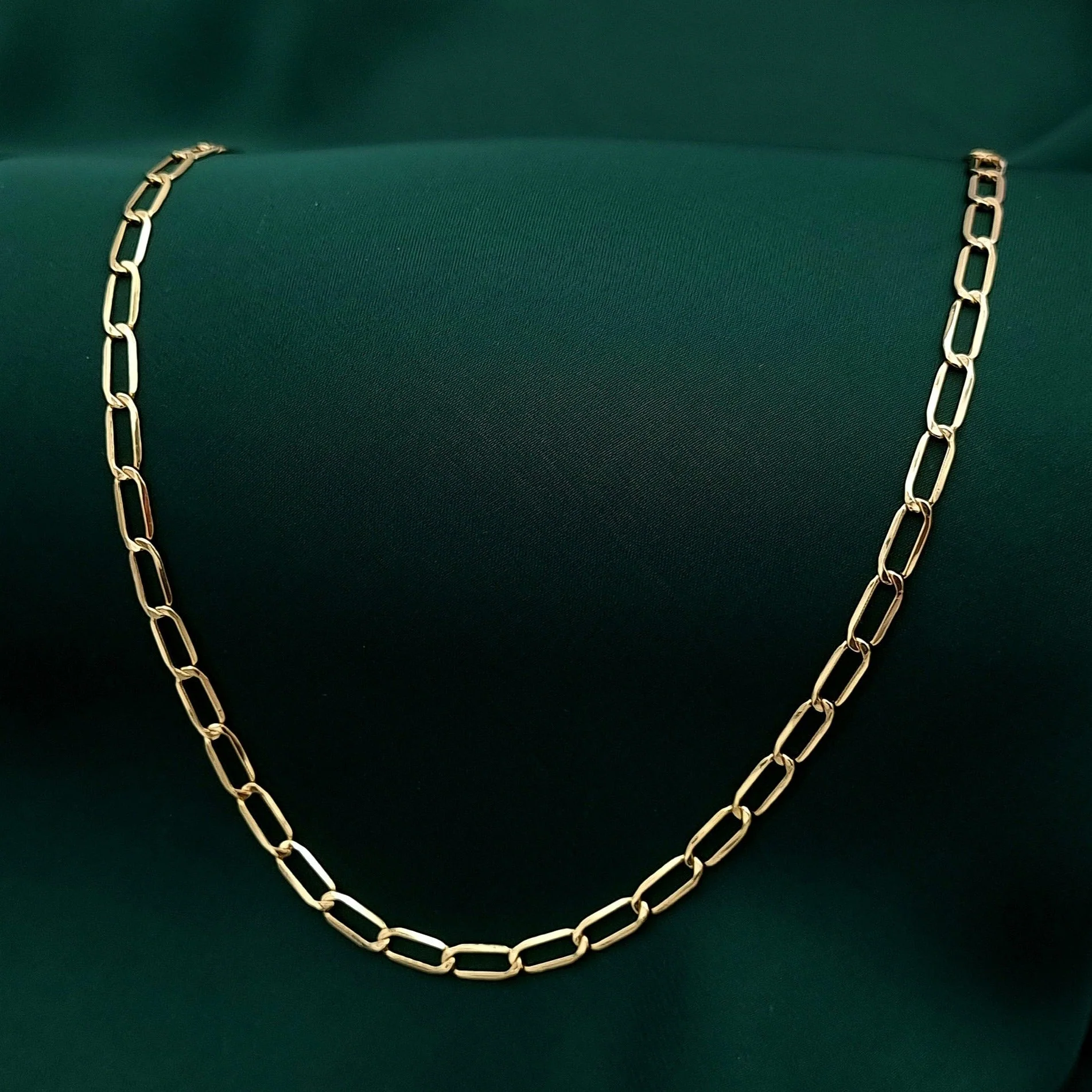 18K Pure Gold Links Chain - Image 10