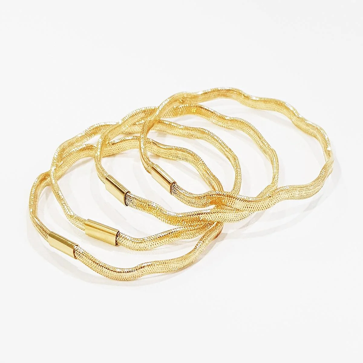 18K Pure Gold Bangle