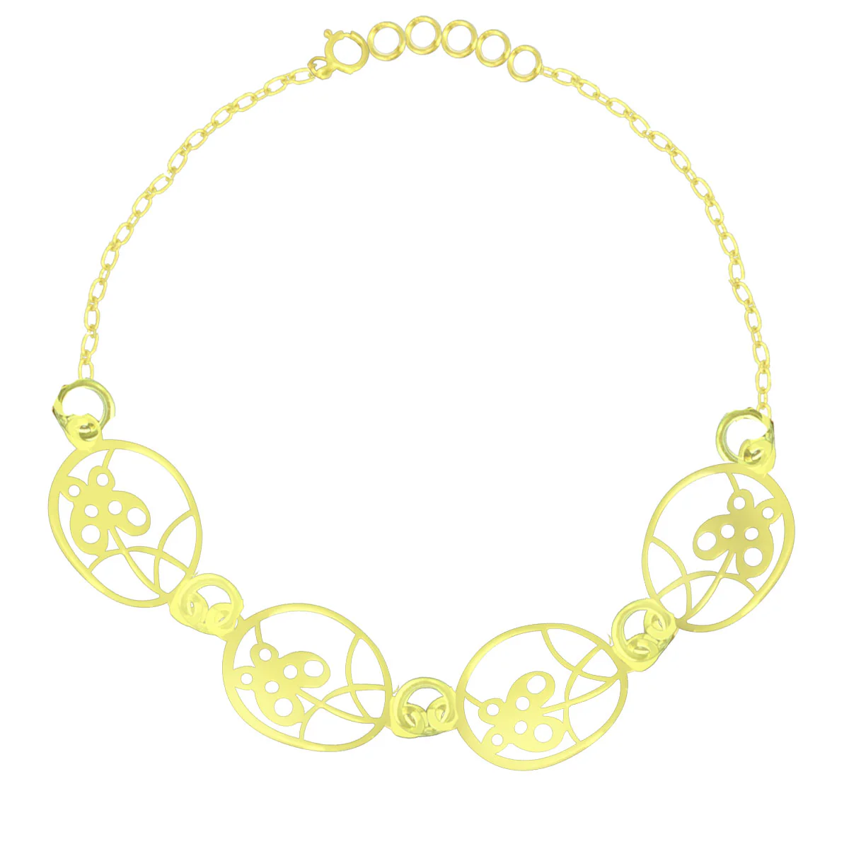 18K Pure Gold Bracelet