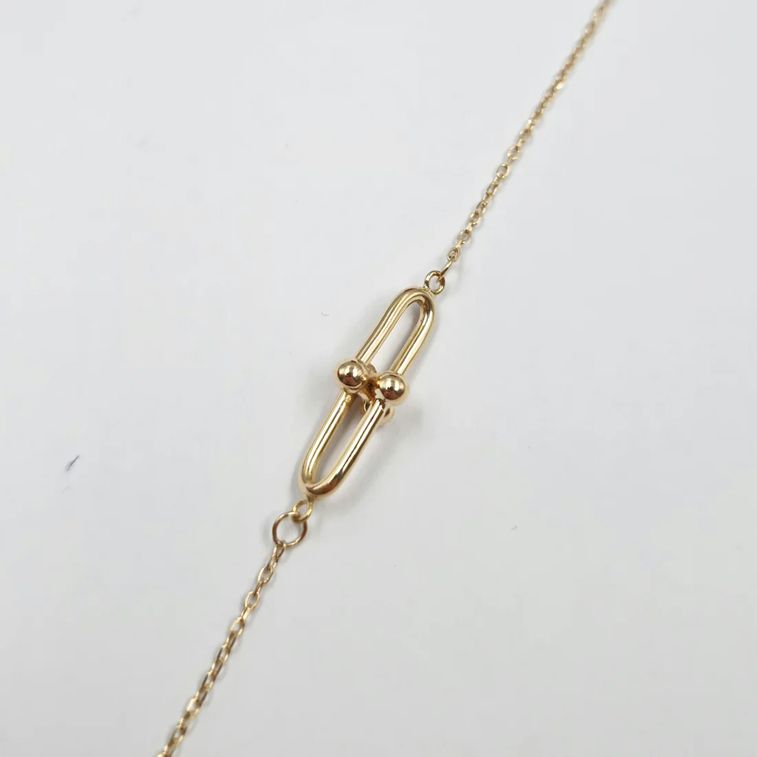 18K Pure Gold Clip Bracelet - Image 2