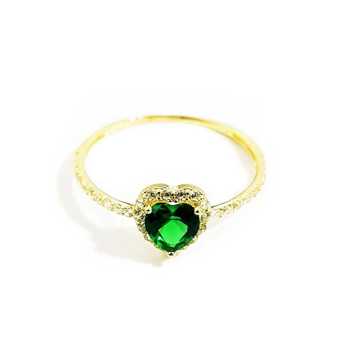 18K Pure Gold Gem Stone Ring - Image 5