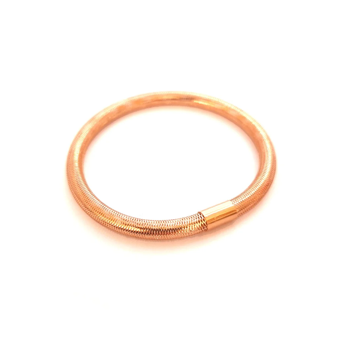 18K Pure Gold Giordini Elastic Design Bracelet