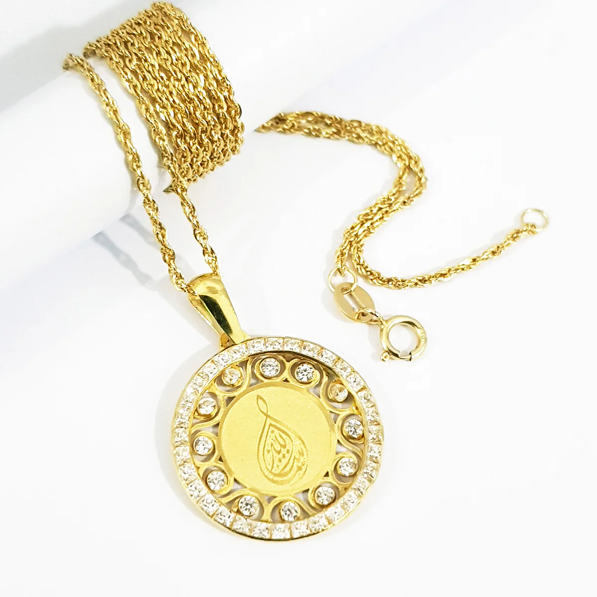 18K Pure Gold Necklace - Image 3