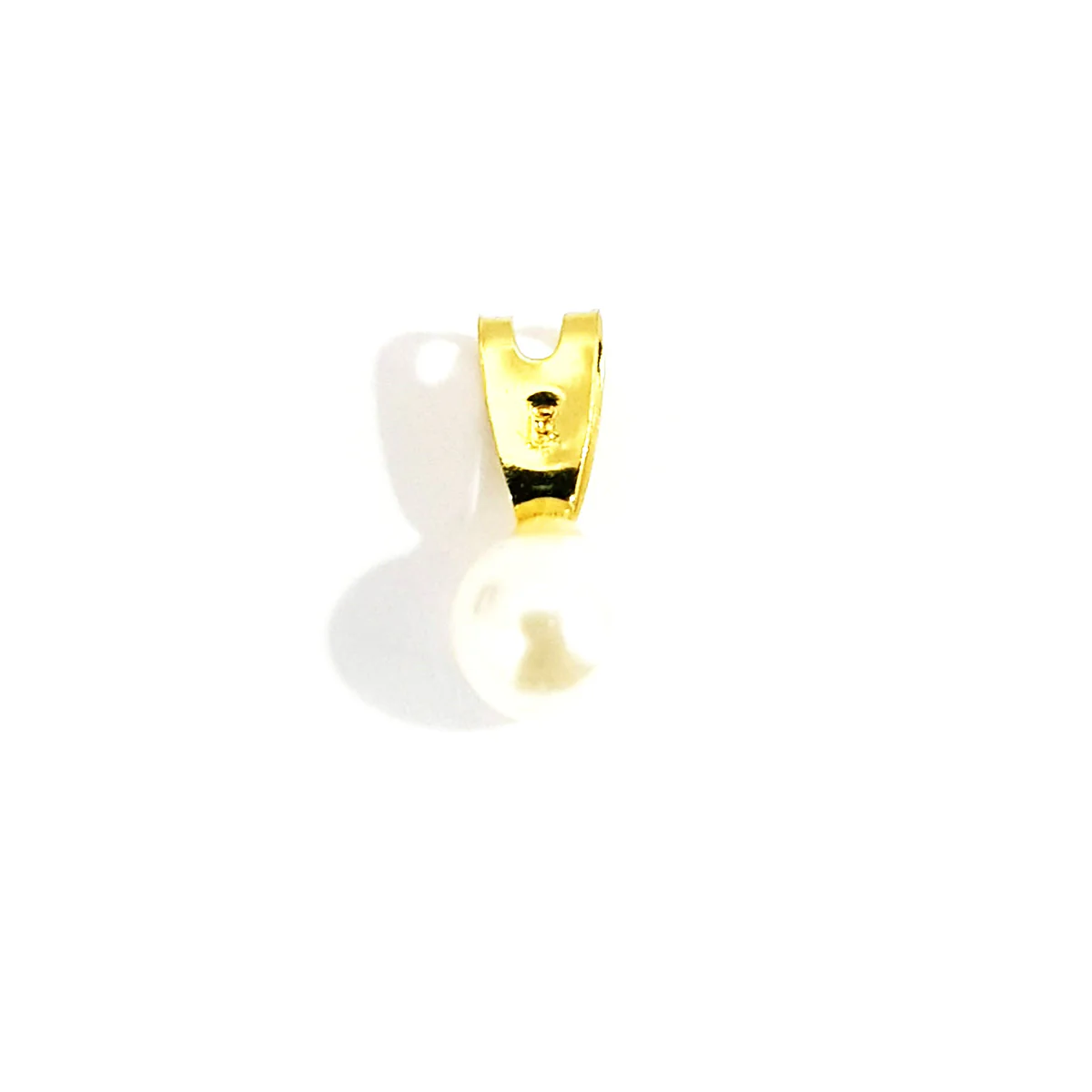 18K Pure Gold Pearl Necklace - Image 2