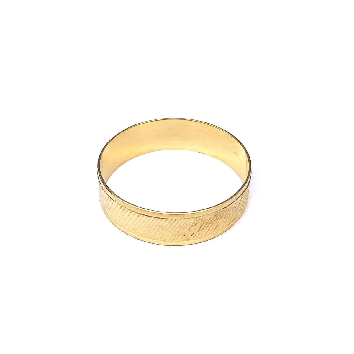 18K Pure Gold Ring