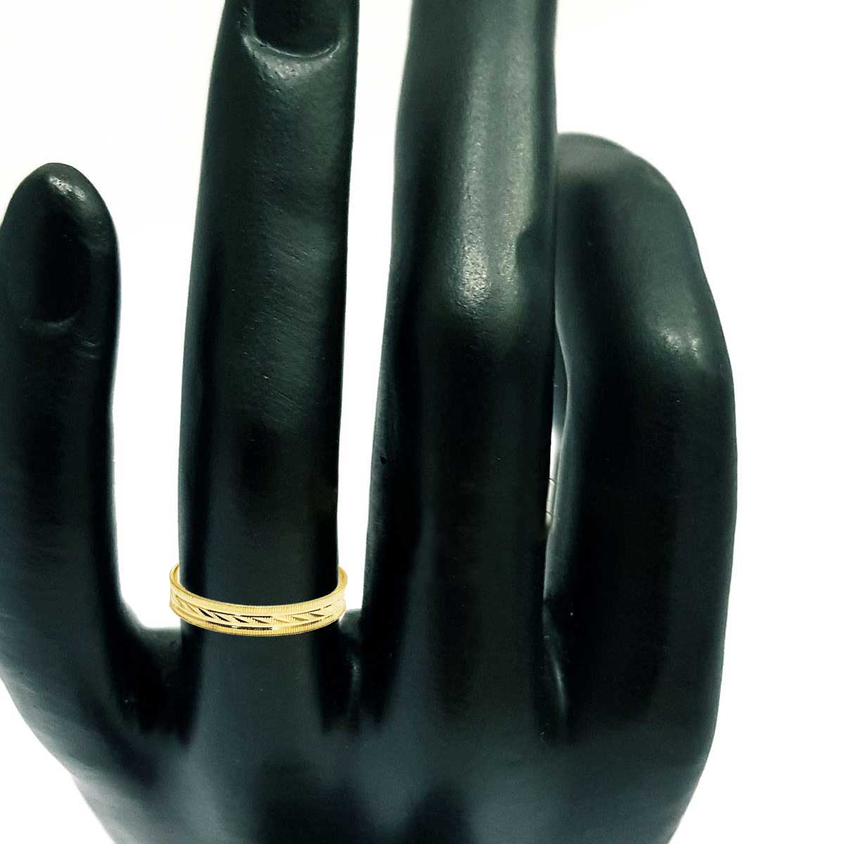 18K Pure Gold Ring - Image 3
