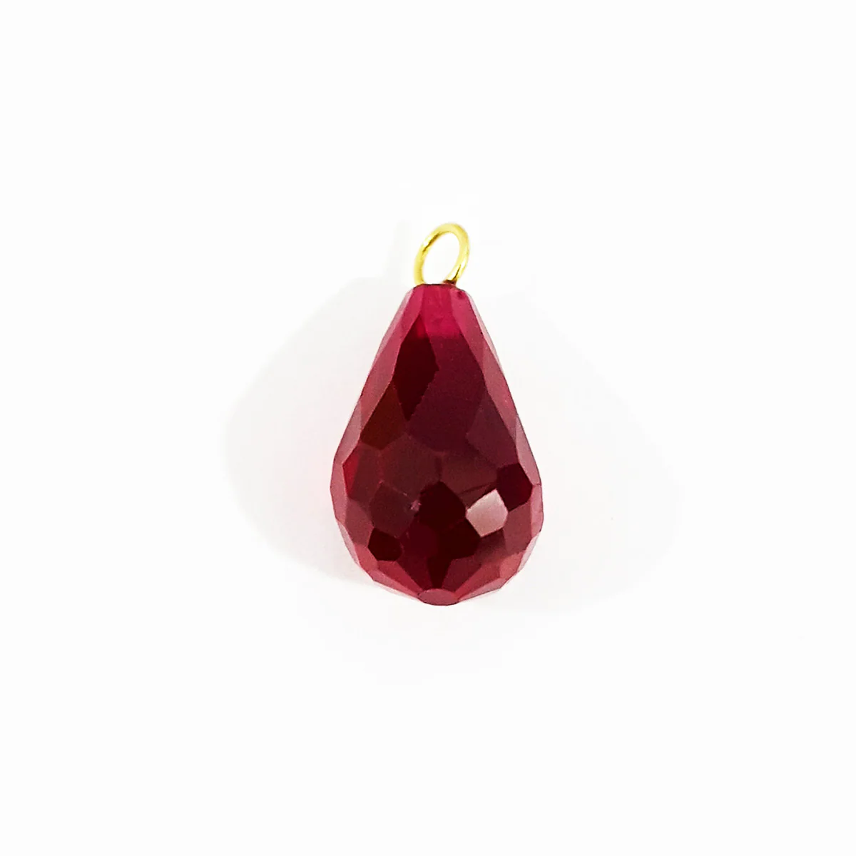 18K Pure Gold Stone Necklace - Image 2